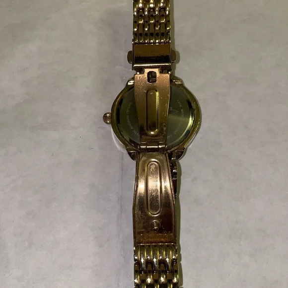 LADIES' AKRIBOS XXIV WATCH - AK831TTG - SWAROVSKI CRYSTALS BEZEL - QUARTZ - - Picture 5 of 6